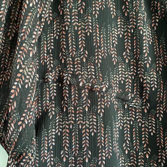 COPY - Free People Floral Embroidered Long Sleeves Sheer Mini Dress - Picture 5 of 8